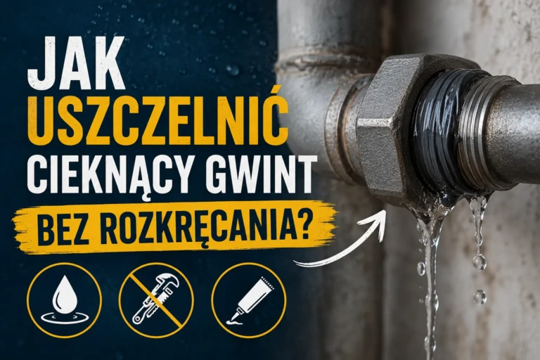 Jak uszczelnić cieknący gwint bez rozkręcania