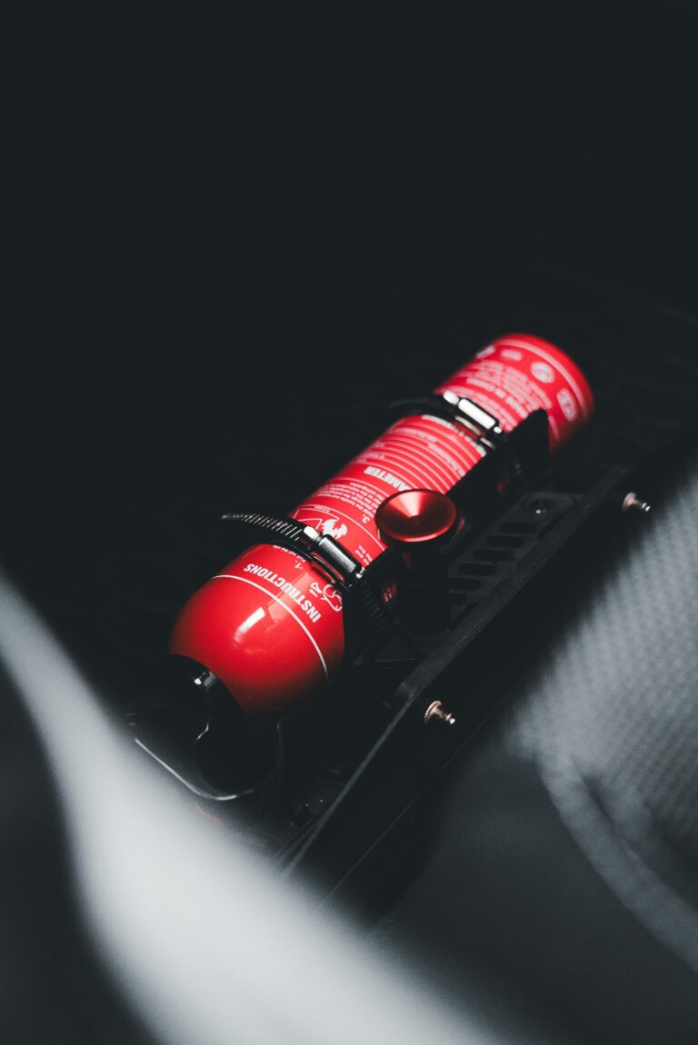 gaśnica w samochodzie