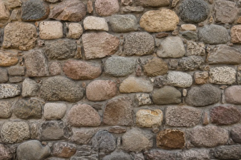 mur z kamienia polnego
