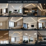 galeria inspiracji na sufity podwieszane